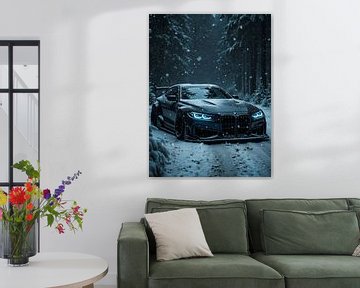 Winter Elegance: BMW M4 van John Dan