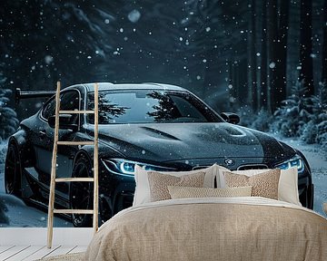 Winter Elegance: BMW M4 by John Dan