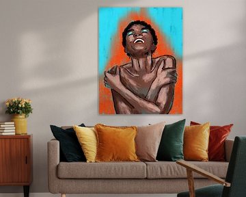 Radiant in My Skin – Portrait of a Black Woman