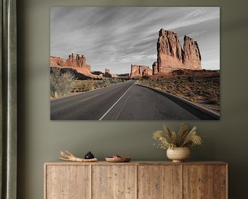 Parc naturel des Arches Courthouse Towers