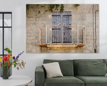 Het balkon van Yvonne Blokland