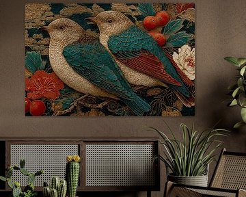 japanese colourful art by Egon Zitter