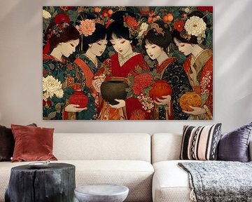 modern japanese art by Egon Zitter