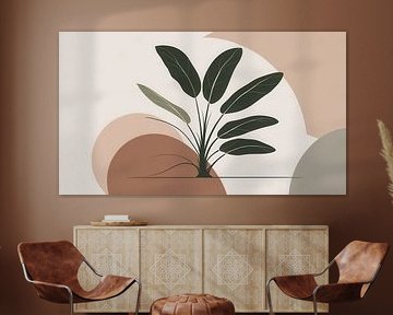 Abstract Japandi | Balans in Terracotta & Groen van Lightline