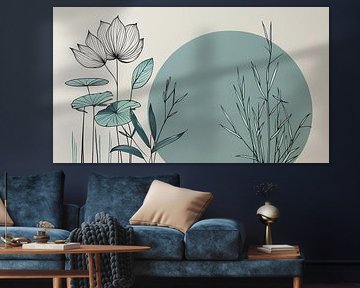 Abstract Japandi | Botanical Balance
