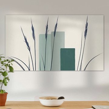 Abstract Japandi | Rustig Riet