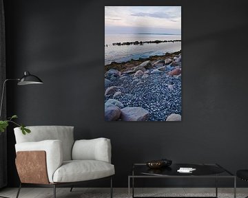 Blaue Stunde - Jasmunder Bucht auf der Insel Rügen von Silva Wischeropp