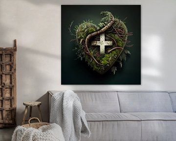 Sacred heart of nature by Vythryd Arts