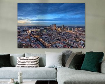 Skyline von Den Haag in der Nacht von gaps photography