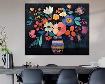 Veldbloemen 91.9190 van ARTEO Schilderijen