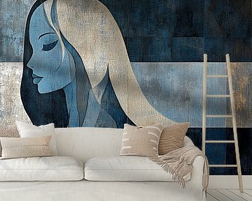 Geometric Serenity by Wonderful Art