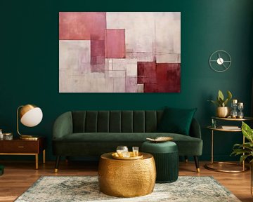 Geometrisch abstract Bauhaus van Modern Collection