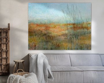 Grassen in het ochtendlicht van Claudia Gründler