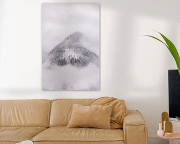 De stille bergtop van Marika Huisman fotografie