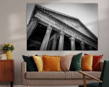 Rom | Römischen Pantheon | Black & White | Kunst-Fotografie. von Alexander Mol