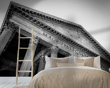 Rome | Romeins Pantheon | Zwart- Wit | Fine Art Photography van Alexander Mol