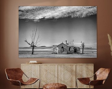 Abandoned house in the desert near Lüderitz, Namibia by Opmeer Reports