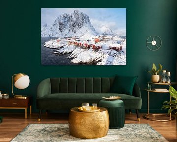 Vissersdorp Hamnoy van Ageeth Groen
