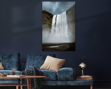 Skógafoss: The Curtain of the North by Diana Birjac Photos