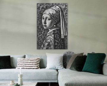 Das Mädchen mit dem Perlenohrring von Gisela Art for You