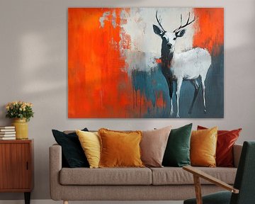 Summer White Deer | White Deer