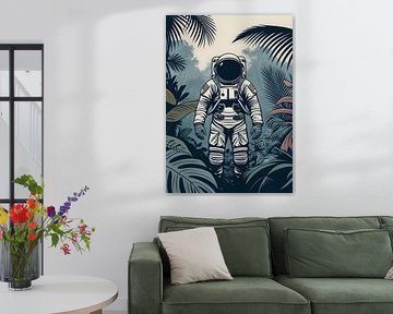 Green Astronaut by Rizal Azhari
