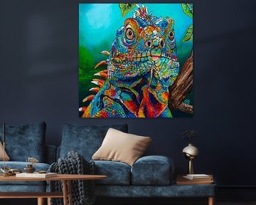 Vue du roi sur Happy Paintings / Renata Rolefes