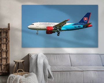 Slovak government Airbus A319 aircraft.