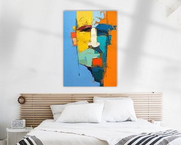 Visage abstrait