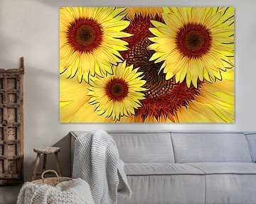 Sunflowers ART 3.0 by Ingo Laue