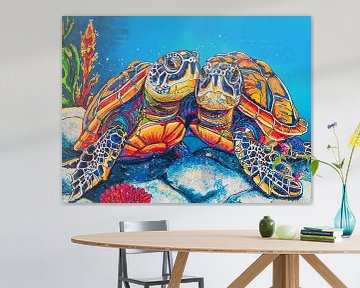 Meer der Liebe von Happy Paintings / Renata Rolefes