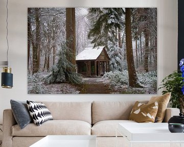 Winterse taferelen in Kroondomein het Loo van Samantha Rorijs