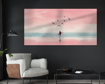 Surf Slow, Live Fast van ByNoukk