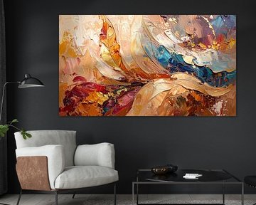 Malerei mit Kunstfarben