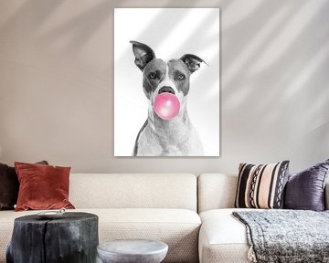 Funny Dog by Vicky Hanggara
