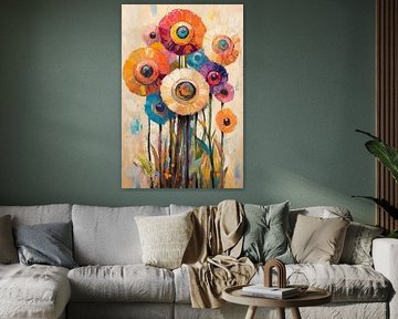 Lebendige Blumenpracht