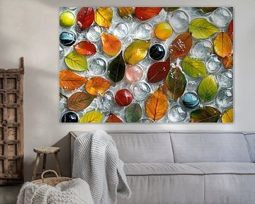 Colourful leaves and bulbs by Imperial Art House