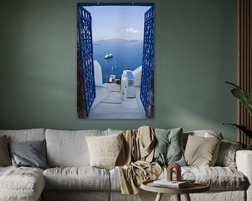 Santorini beauty by haroulita