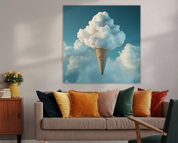 Ijs in de wolken cornetto van TheXclusive Art