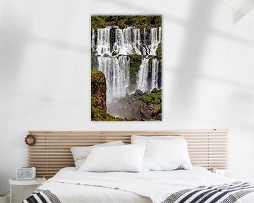 Die Iguazu Wasserfälle zwischen Argentinien und Brasilien von Roland Brack
