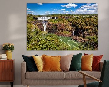 Die Iguazu Wasserfälle zwischen Argentinien und Brasilien