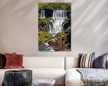 Die Iguazu Wasserfälle zwischen Argentinien und Brasilien