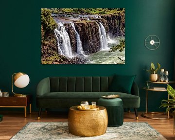Die Iguazu Wasserfälle zwischen Argentinien und Brasilien