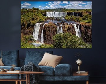 Die Iguazu Wasserfälle zwischen Argentinien und Brasilien