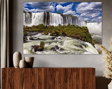 Die Iguazu Wasserfälle zwischen Argentinien und Brasilien