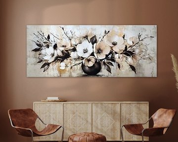 Bloemen schilderij van ARTEO Schilderijen