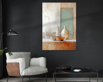 Vases | Gentle Silence of Blues by Zen and More