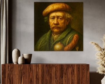 Rembrandt aus Kohl – Eine niederländische Hommage mit Wurst