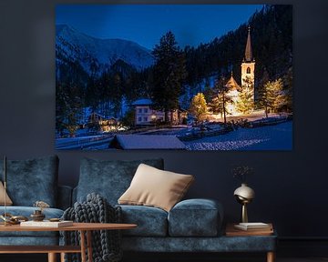 Bedevaartskerk Maria Schnee in Kalkstein, Innervillgraten van Christian Müringer
