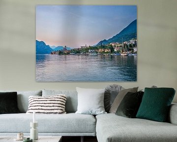Gardasee - Blick auf Malcesine von t.ART